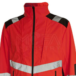 Veste de sécurité haut de gamme avec bandes réfléchissantes imperméable, respirante et confortable pour tous les environnements de travail - Product Image 4