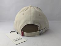 Cadeau de mode personnalisé 100% polyester non structuré 5 panneaux Casquette de baseball unisexe avec trou découpé au laser Casquette de sport en corde à pois ronds