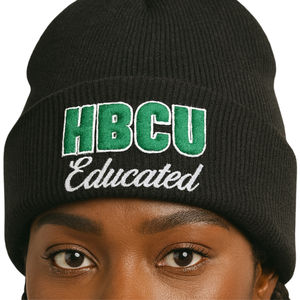 Casquette en acrylique pour homme noir diplômé d'un HBCU, broderie chenille, logo personnalisé Sororité grecque Divine Nine, couvre-chef - Product Image 4