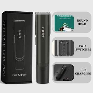 Kit de Corte de Cabello Inalámbrico Impermeable IPX7, Cortadora de Cabello con Aspiradora para Niños y Hombres, Gran Espacio de Almacenamiento, Acero Inoxidable, USB - Product Image 1