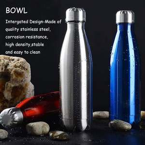 Bouteille isotherme sous vide à double paroi en acier inoxydable de 500 ml pour cola, thermos de sport pour l'extérieur - Product Image 4