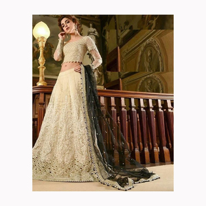 Haute qualité personnalisé couleur imprimé soie dames Shalwar Kameez pakistanais tenue décontracté Salwar costume pour les fêtes des femmes dessiné à la main - Product Image 4