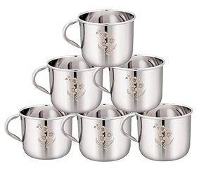 Stainless Steel Double-Walled Coffee Mugs Handle Lid Customizable Logo Gift Cup-Thermal Insulation 6-12 Hours Eco-Friendly Bulk - Product Image 1