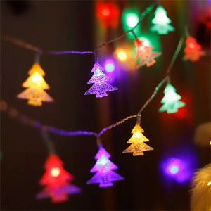 Guirlandes lumineuses LED pour sapin de Noël 3m RGB - Couleurs assorties - Product Image 1