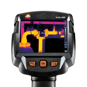 Testo 868 Thermal Imager with IFOV warning, testo-assist, and testo Scale-assist