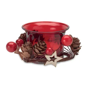 Portacandele Natalizio Personalizzato BOUGIE, Altri Portacandele, Lanterne e Vasetti per Candele, Merchandising - Product Image 4
