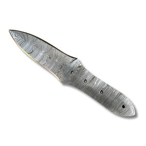 Couteau à huîtres en acier inoxydable personnalisable de haute qualité, blancs de couteau OEM, couteau Bowie à lame pleine haute performance, édition limitée - Product Image 3