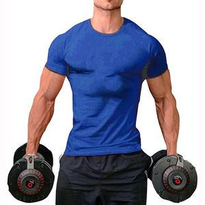 Camisetas de alta calidad con impresión personalizada, camiseta a granel para hombre, camiseta lisa en blanco, camiseta con logotipo impreso, camiseta personalizada de manga corta para gimnasio - Product Image 4