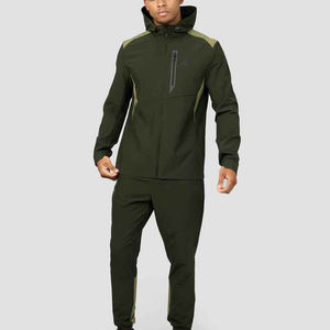 Ensemble de survêtement coupe-vent pour homme, vêtements de sport, ensemble de jogging deux pièces, sweat à capuche coupe-vent à manches longues pour homme - Product Image 2