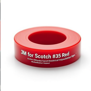 3M สำหรับสก๊อตช์ # เทปพันสายไฟสีแดง 35 เส้น - Product Image 2