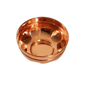 Cuenco de cobre profundo para almacenamiento y decoración para eventos especiales, ideal para servir delicias y cada ocasión - Product Image 4