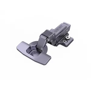 Robinet de salle de bain Master Spectrum à fermeture douce, en acier inoxydable, col de cygne, 48 axes, anthracite, base réglable - Product Image 1