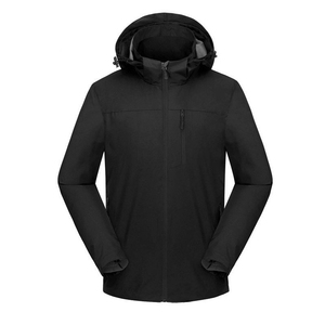 Vente en gros en ligne Veste coupe-vent personnalisée à fermeture éclair pour hommes style High Street Veste 100% polyester Vêtements d'hiver Service OEM disponible - Product Image 4