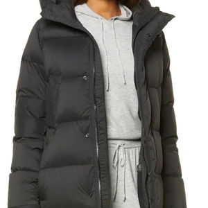 Women <b>Long</b> Padded Puffer <b>Coat</b> Windproof Winter Jacket Factory Wholesale - Product Image 2
