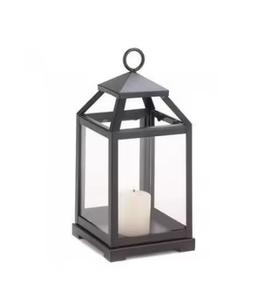 Candelabro de Metal de buen diseño de Color negro decorativo para el hogar, farol de vela colgante de hierro, farol de portavelas de mesa de Metal - Product Image 4