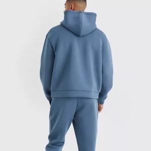 Vente en gros logo personnalisé nom de marque coton vierge polyester hommes impression personnalisée Streetwear sweats à capuche fabricants - Product Image 2
