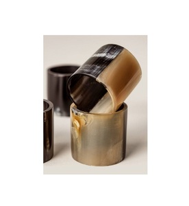 แหวนรองผ้าเช็ดปากทำจากเขาสัตว์ ดีไซน์หรูหรา งานแฮนด์เมด สำหรับตกแต่งโต๊ะอาหารในงานเลี้ยง คุณภาพดีเยี่ยม - Product Image 6