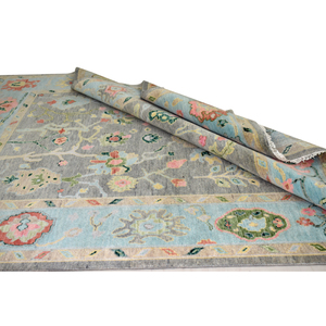 Handmade lớn oushak khu vực Thảm 100% New Zealand len hoa kilim phong cách có thể giặt tường-to-tường thảm cho nhà phòng khách hội trường - Product Image 5