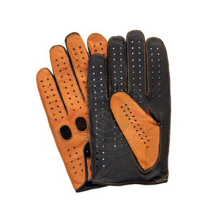 Gants de conduite en cuir pour hommes, vente en gros, haute qualité - Product Image 2