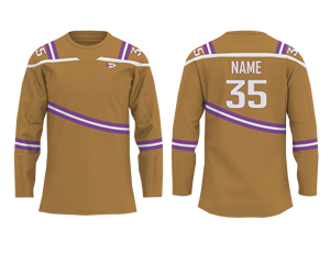 Uniforme d'entraînement de hockey sur glace 100% polyester sublimé de style professionnel - Product Image 4