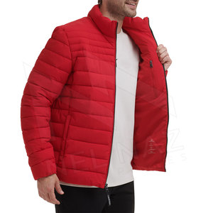 Nouvelle veste matelassée légère de haute qualité pour hommes avec col montant, imperméable, décontractée pour l'hiver - Product Image 3