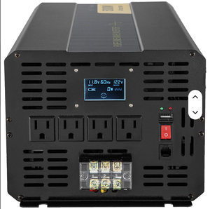 อินเวอร์เตอร์รถยนต์ MEHTAB ระดับอุตสาหกรรม DIY OEM ปรับแต่งได้ 5000W คลื่นไซน์บริสุทธิ์ DC 12V เป็น AC 120V พร้อมหน้าจอ LCD พอร์ต USB จ่ายไฟ 60Hz - Product Image 3