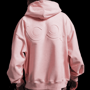 Sudadera con capucha con estampado en relieve 3D de gran tamaño de tela de gamuza personalizada de alta calidad OEM - Product Image 6