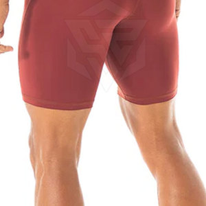 Best Quality <b>Men's</b> High Street Compression <b>Shorts</b> Custom Design Solid Pattern <b>Elastic</b> <b>Waist</b> Closure Mid <b>Waist</b> Type Knee OEM - Product Image 6