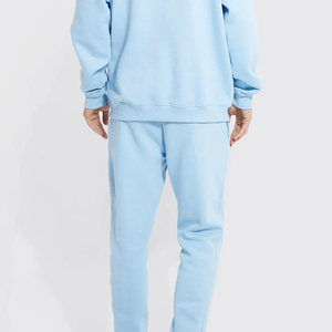 Survêtement décontracté à capuche pour homme en coton 2025, OEM ODM, nouveau design, respirant, écologique, séchage rapide, fermeture éclair - Product Image 5