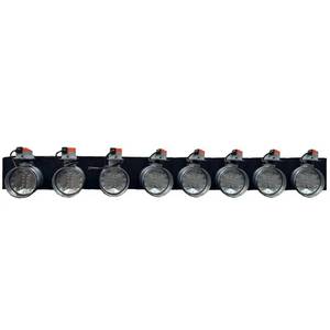 แผ่นโฟมโพลียูรีเทนอุตสาหกรรม 8 โซน พร้อมแดมเปอร์มอเตอร์ขนาด 160 หรือ 200 มม. AC 240V โดย Lindab สำหรับระบบ HVAC - Product Image 3