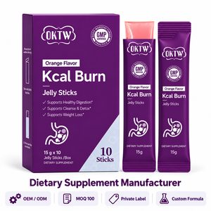 Kcal Burn Jelly Sticks Sabor <span class=keywords><strong>Naranja</strong></span> Control del Apetito Digestión Saludable Limpieza Desintoxicación Control de Peso Suplemento Dietético - Product Image 2