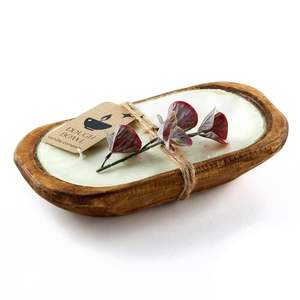 Bol ignifuge en bois naturel |   Travail artisanal soigné |   Fournisseur en gros - Product Image 2