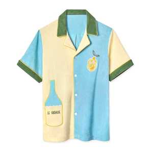 Proveedor OEM Tropical Beach Cabana camisas para hombre ligero de manga corta Casual moda Resort Wear vacaciones camisas personalizadas - Product Image 1