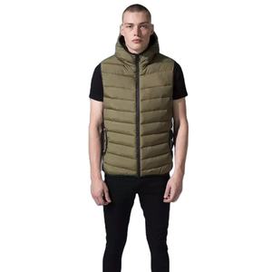 เสื้อแจ็คเก็ตพัฟเฟอร์กันน้ำสำหรับผู้ชาย OME Service รุ่นฤดูใบไม้ร่วง มีฮู้ด แต่งผ้าถัก แฟชั่น ทรงหลวม ไซส์ใหญ่ พร้อมซิปด้านหน้าและกระเป๋าสองข้าง - Product Image 1