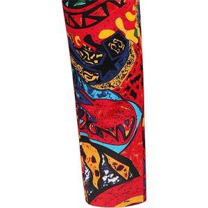 Latest High Quality New Stitched Variety Button <b>Suit</b> Casual Zip Fashion Boys and Girls Printed Trousers Stretch Trousers - Product Image 5