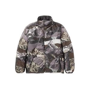 OEM Custom Logo Wholesale Down Bubble <b>for</b> Warm Streetwear Allover <b>Bandana</b> Paisley Print Jackets Customize Puffer2026 - Product Image 1