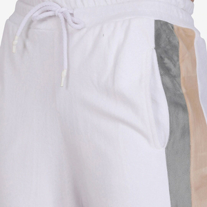 Ensemble de survêtement deux pièces personnalisé pour femme, coupe régulière, à capuche, manches longues, léger, style streetwear décontracté, couleur unie, 100% coton - Product Image 6