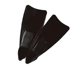 Private Label OEM Swim Fin Suppliers Natural Rubber Swim Fin In Black One Seasonal Suitable for Any Water Sports Enthusiast