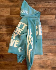 OEM personalizado 100% de alta calidad de los hombres de peso pesado de gran tamaño de algodón Sudadera con capucha 80% Algodón 20% poliéster 320 a 360 GSM - Product Image 3