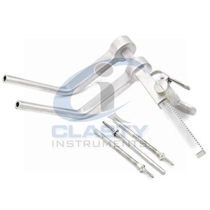 DISTRACTEUR CERVICAL CASPAR DE HAUTE QUALITÉ AVEC VIS ENSEMBLE D'INSTRUMENTS EN ACIER INOXYDABLE INSTRUMENTS ORTHOPÉDIQUES NEUROCHIRURGICAUX - Product Image 1