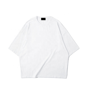 เสื้อยืดแขนสั้นของผู้ชายผ้าฝ้าย100% ขนาดใหญ่พิเศษออกแบบได้ตามที่ต้องการสำหรับทุกเพศ - Product Image 5