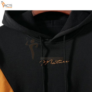 Stylish Fashionable <b>Pullover</b> <b>Men</b> Hoodies 2023 Custom Made Latest Design <b>Men</b> Hoodies for Adult - Product Image 3