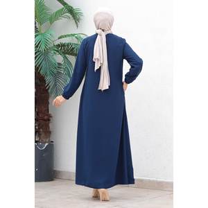 Mega Merchant Crochets imprimés en mousseline zippée pour femmes, en tissu tissé, pour l'hiver et l'été, style quotidien - Product Image 5