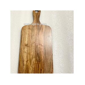 เขียงไม้อะคาเซียแบบปรับขนาดได้บอร์ดตัดไม้ตกแต่งทันสมัย - Product Image 3