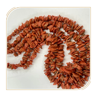 Perles de corail rouge italien naturel AAA, forme irrégulière lisse, taille 10-12 mm, environ 20 pouces de long, Alif International, tiers certifié