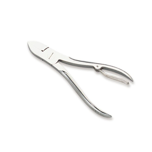 Cuticle Nipper 12cm Stainless Steel Flat Double Spring Spring with Safety Lock Premium Quality Made in Pakistan - Product Image 5