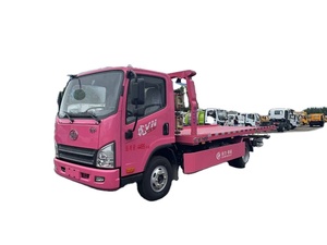 Camión de Rescate FAW 4x2 LHD con Elevador de Ruedas, Grúa de Remolque de Alta Calidad de 5 Toneladas, Usado, Transmisión Manual, Combustible Diésel - Product Image 4