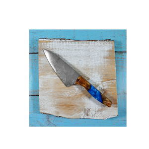 Juego de cuchillos de madera y resina Juego de cuchillos de chef con mango de madera de resina Juego de cuchillos profesionales para uso en restaurante - Product Image 3