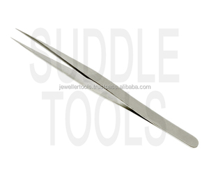 Precision Stainless Steel Watchmaker Tweezers No. 1 for Jewelry Makers and DIY Electronics Watchmaking Wristwatch Tools & <b>Parts</b> - Product Image 2