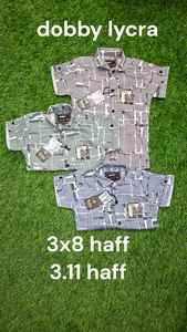 เสื้อเชิ้ตผู้ชาย แขนสั้น คอตั้ง ลายสก็อต ผ้าฝ้าย 100% ทรงปกติ สำหรับฤดูร้อน ไม่หดตัว ผลิตจากโรงงาน - Product Image 2